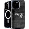 NFL New England Patriots Black & White iPhone 16 Pro Max MagSafe Case