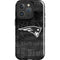 NFL New England Patriots Black & White iPhone 16 Pro Max Magsafe Impact Case