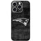 NFL New England Patriots Black & White iPhone 16 Pro Skin