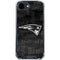 NFL New England Patriots Black & White iPhone 16e Clear Case