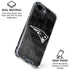 NFL New England Patriots Black & White iPhone 16e Clear Case
