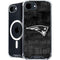 NFL New England Patriots Black & White iPhone 16e MagSafe Case