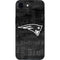 NFL New England Patriots Black & White iPhone 16e Skin