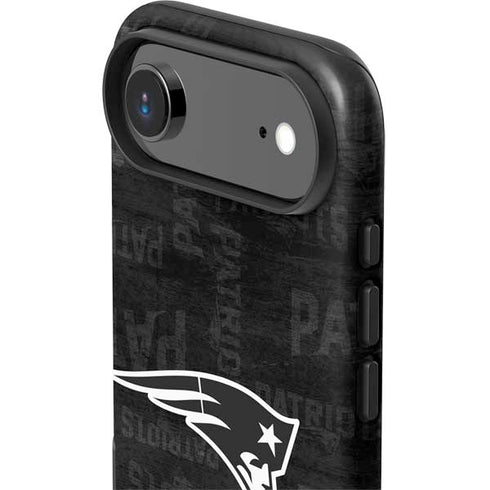 NFL New England Patriots Black & White iPhone 17 Air Impact Case