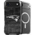 NFL New England Patriots Black & White iPhone 17 Air MagSafe Case