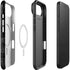 NFL New England Patriots Black & White iPhone 17 Air Magsafe Impact Case