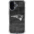 NFL New England Patriots Black & White iPhone 17 Clear Case