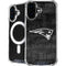 NFL New England Patriots Black & White iPhone 17 MagSafe Case