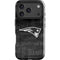 NFL New England Patriots Black & White iPhone 17 Pro Impact Case