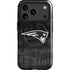 NFL New England Patriots Black & White iPhone 17 Pro Magsafe Impact Case