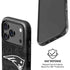 NFL New England Patriots Black & White iPhone 17 Pro Magsafe Impact Case