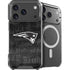 NFL New England Patriots Black & White iPhone 17 Pro Max MagSafe Case