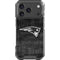 NFL New England Patriots Black & White iPhone 18 Pro Clear Case