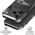 NFL New England Patriots Black & White iPhone 18 Pro Clear Case