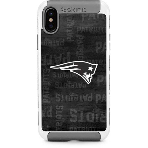 NFL New England Patriots Black & White iPhone Cases