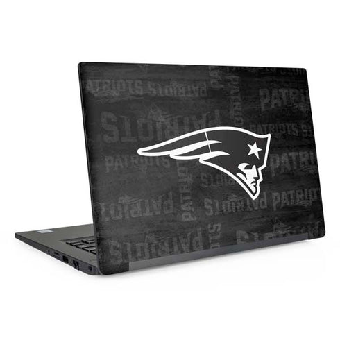 NFL New England Patriots Black & White Dell Latitude Skin