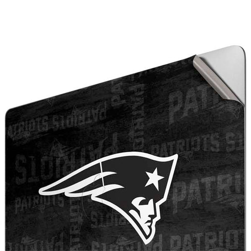 NFL New England Patriots Black & White Apple MacBook Pro 16-inch Skin