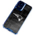 NFL New England Patriots Black & White Moto G 5G (2024) Clear Case
