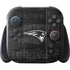 NFL New England Patriots Black & White Nintendo Switch 2 (2025) with Joy-Con Skin