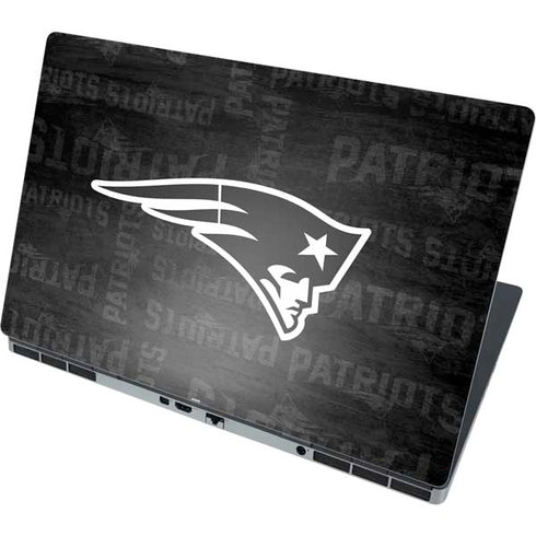 NFL New England Patriots Black & White Dell Precision Skin