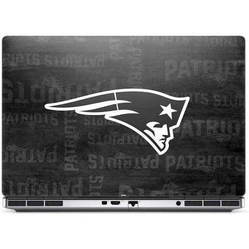 NFL New England Patriots Black & White Dell Precision Skin