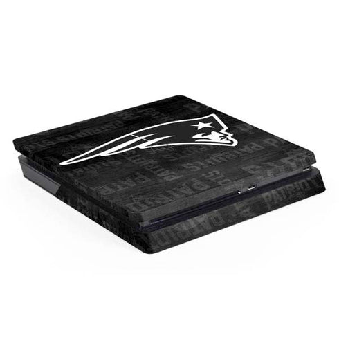 NFL New England Patriots Black & White PlayStation PS4 Skins