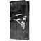 NFL New England Patriots Black & White PS5 Pro Console Skin