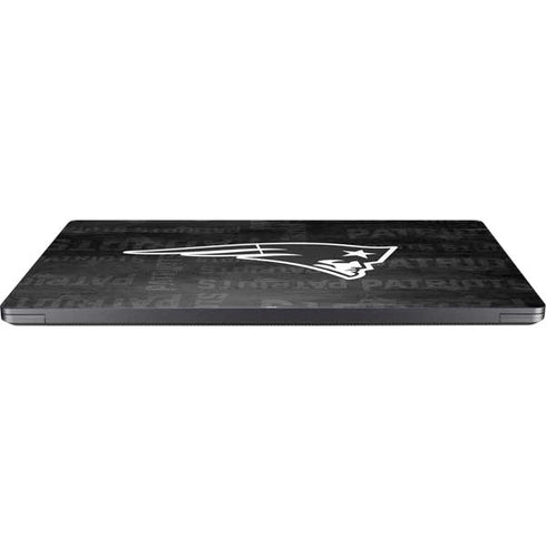 NFL New England Patriots Black & White Surface Laptop 7 13.8in Skin