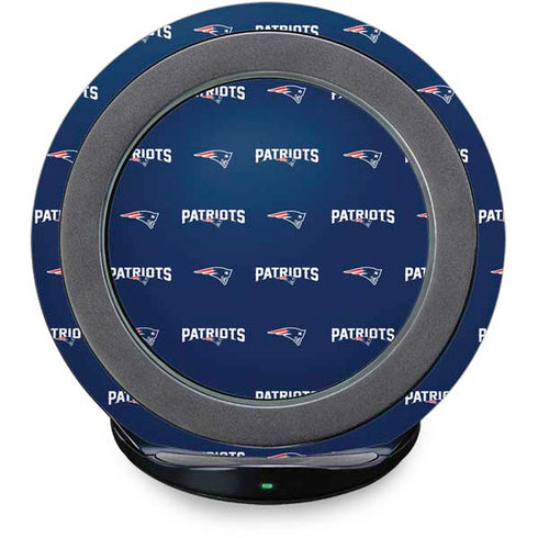 NFL New England Patriots Blitz Series Fast Charge Wireless Charging Stand Skin