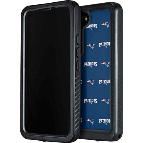 NFL New England Patriots Blitz Series Galaxy S24 Plus Waterproof Case
