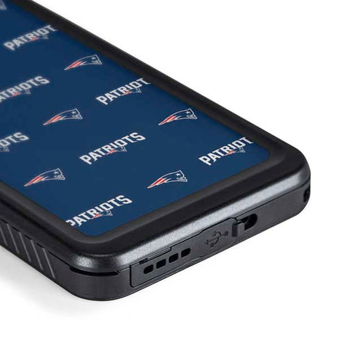 NFL New England Patriots Blitz Series Galaxy S24 Plus Waterproof Case