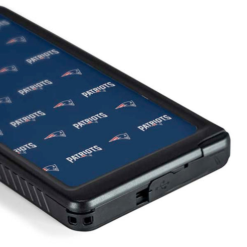 NFL New England Patriots Blitz Series Galaxy S24 Ultra Waterproof Case