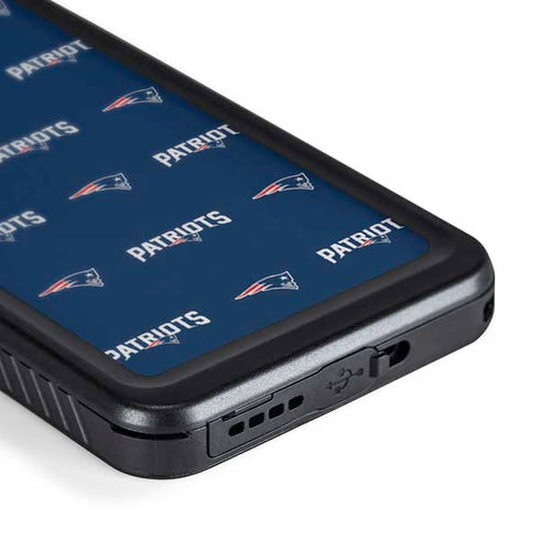 NFL New England Patriots Blitz Series Galaxy S24 Waterproof Case