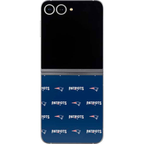 NFL New England Patriots Blitz Series Galaxy Z Flip6 Skin