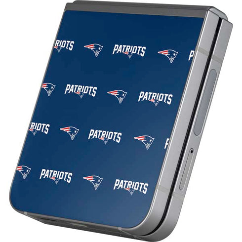 NFL New England Patriots Blitz Series Galaxy Z Flip6 Skin