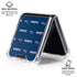 NFL New England Patriots Blitz Series Galaxy Z Flip6 Clear Case
