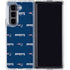 NFL New England Patriots Blitz Series Galaxy Z Fold5 5G Clear Case