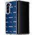 NFL New England Patriots Blitz Series Galaxy Z Fold5 5G Clear Case