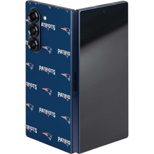 NFL New England Patriots Blitz Series Galaxy Z Fold6 Skin