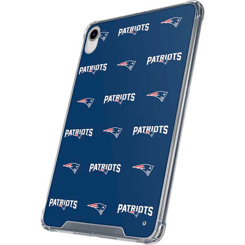 NFL New England Patriots Blitz Series iPad 11th Gen (2025) Clear Case