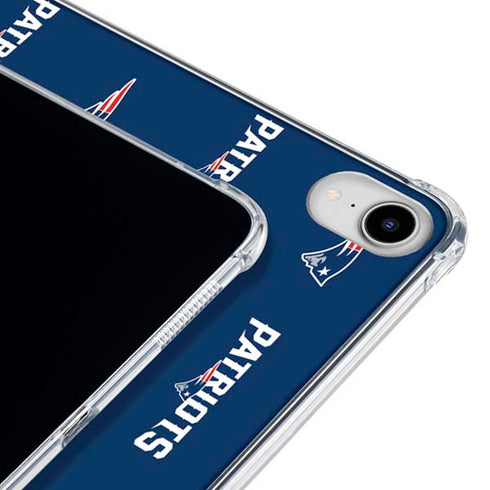 NFL New England Patriots Blitz Series iPad 11th Gen (2025) Clear Case
