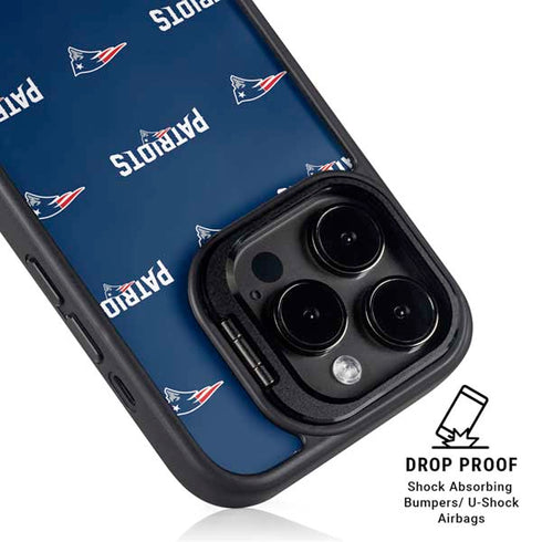 NFL New England Patriots Blitz Series iPhone 13 Pro Max Kickstand Case