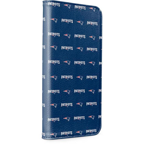 NFL New England Patriots Blitz Series iPhone 15 Folio Case