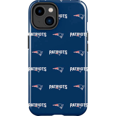 NFL New England Patriots Blitz Series iPhone 15 Impact Case