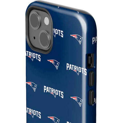 NFL New England Patriots Blitz Series iPhone 15 Impact Case