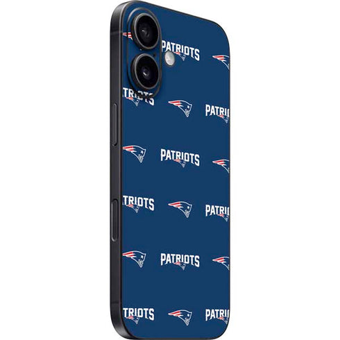 NFL New England Patriots Blitz Series iPhone 16 Plus Skin