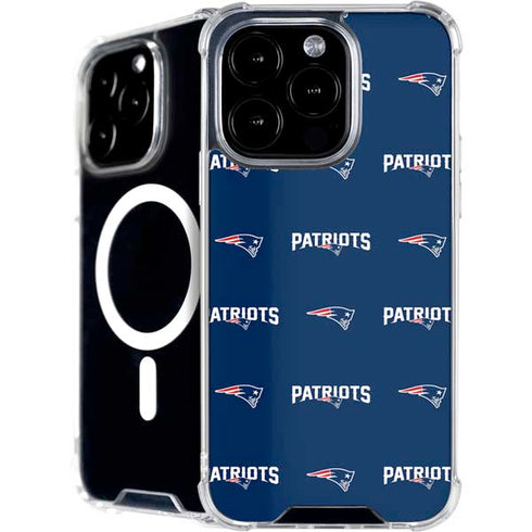 NFL New England Patriots Blitz Series iPhone 16 Pro Max MagSafe Case