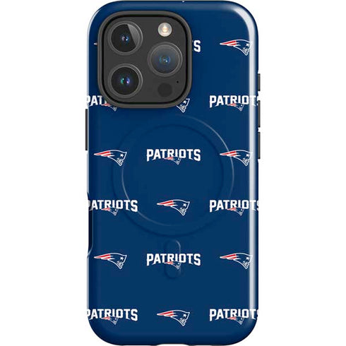 NFL New England Patriots Blitz Series iPhone 16 Pro Max Magsafe Impact Case