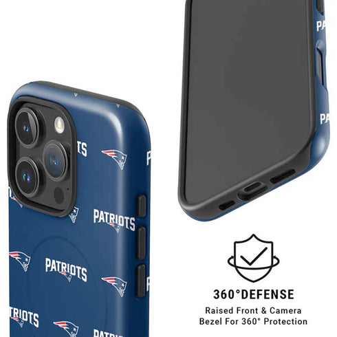 NFL New England Patriots Blitz Series iPhone 16 Pro Max Magsafe Impact Case