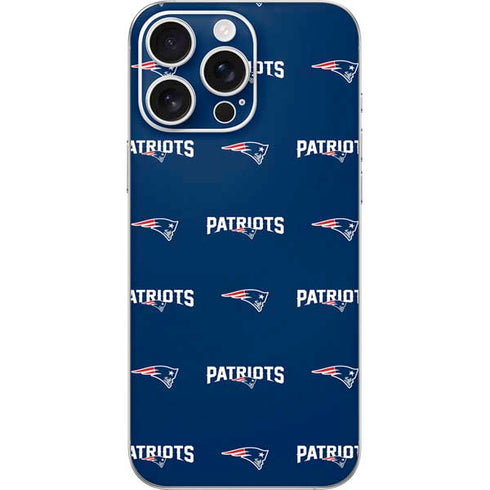NFL New England Patriots Blitz Series iPhone 16 Pro Max Skin
